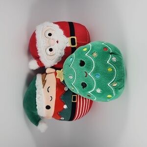 Christmas Squishmallow 🎄  3 set bundle each are 4.5 inches